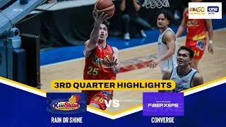 RAIN OR SHINE vs. CONVERGE | 3RD QUARTER HIGHLIGHTS | PBA SEASON 50 PHILIPPINE CUP | DEC. 7, 2025