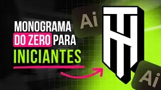 Como criar um MONOGRAMA no Illustrator (Passo a Passo para Iniciantes!)