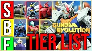 GUNDAM EVOLUTION TIER LIST | *BEST* CHARACTERS to WIN & META!