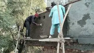 . Perfect Curtain Plaster Finish | Daily Construction Work