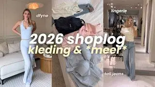 SHOPLOG: Everything I bought in 2026 | H&M, ZARA, DFYNE, COSTES | Julia Verbij