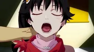 Nisemonogatari episode 8 Toothbrush scene