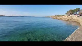 Le port de saint sauveur sur l'&icirc;le grande &agrave; pleumeur bodou 