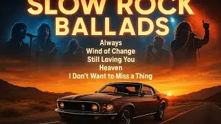 Slow Rock Ballads Relax & Chill Love Songs | Inspired by Aerosmith & Bon Jovi | 80s 90s Rock Hits