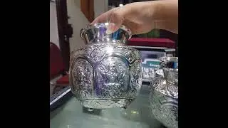 Ashtalakshmi Chambu in all weights and sizes manufactured by Navrang Silver Works Bangalore