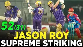 PSL 9 | Supreme Striking By Jason Roy | Karachi Kings vs Quetta Gladiators | Match 16 | M2A1A