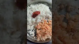 #telegana#hot rice#chithakaya pachadi#short#public😋😋
