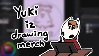 Yuki iz bored (ARTIST DAY 16 MERCH DRAWING ) || Annie Yuki
