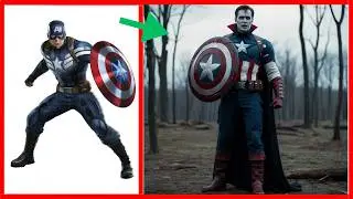 AVENGERS But VAMPIRE 🧛&zwj;♂️ VENGERS 🔥 All Characters (Marvel & DC) 2024💥vampire