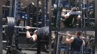 2025.08.11 Bench press, Incline chest press, Military shoulder press