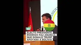 DONALD TRUMP APOYAR&Aacute; A BOLIVIA