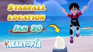 Meteor Shower: All Starfall and Doris Location on Jan 30 in Heartopia