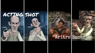 3D animation project 5 | Aritra Banerjee |  single and dual character acting shot |