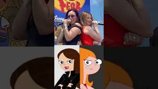 Ashley Tisdale and Olivia Olson sing BUSTED live!