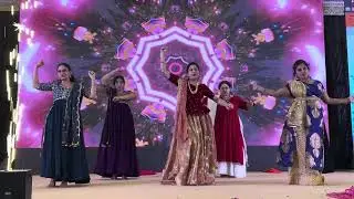Group dance # simple steps # Sankranthi vides Saudi Arabia # Telugu songs mix