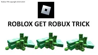 (secret) Roblox robux trick
