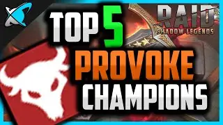 Top 5 PROVOKE Champions in RAID: Shadow Legends !!