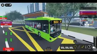 SMRT Zhong Thong N12 3 Door SG3494B On Ng Shao Cheng's bus smrt service 240