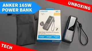 Распаковка внешнего аккумулятора Anker Power Bank мощностью 165 Вт (25 000 мА·ч) + первые впечатл...