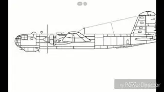Немецкий тяжелый бомбардировщик Heinkel He 177.
