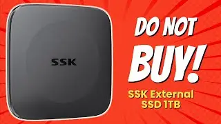 SSK External SSD 1TB Review | 8 Reasons NOT to Buy! 🚫💻