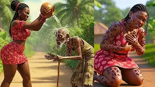 SHE POURED WATER ON AN OLD MAN - WHAT HAPPENED SHOCKED THE VILLAGE #tales #africantales