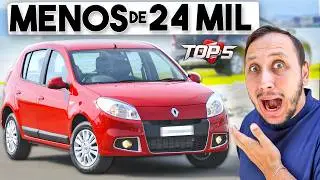 5 CARROS IMPERDÍVEIS e BARATOS em 2026 😱 (quase ninguém olha!)