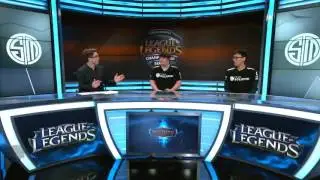 Analyst Desk and interview REN vs TSM W4D2 NA LCS Spring Split 2016