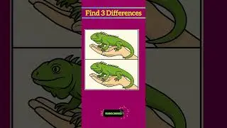 quick challenge! find 3 differences | brain Test | #quiz #gaming #fun #new #test #foryou #gk #shorts