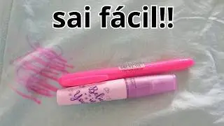 Como Tirar Mancha de Marca-Texto da Roupa (Funciona Mesmo!) &ndash; Dica R&aacute;pida e Caseira