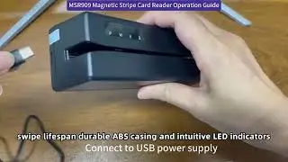 Global-Grade MSR909 Card Reader/Writer Encoder &ndash; CE/FCC/ROHS Certified & Worldwide Shipping 🌍