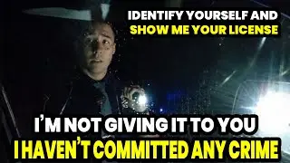 Officer Illegally Extends a Traffic Stop and Intimidates a Passenger Without Reasonable Suspicion