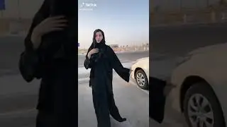 Saudi  Arabia girl TikTok video