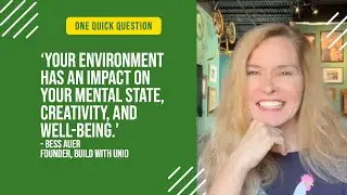 How Do You Stay Inspired? Episode 5 &ndash;  Bess Auer