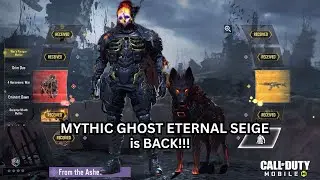Mythic Ghost Eternal Siege | War's Paragon Mythic Drop | KN44 Dark Harbinger | COD Mobile | CODM