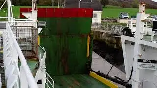 MV Loch Alainn Getting Stuck on the Slipway Whilst Departing Colintraive