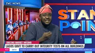 Lagos Market Inferno: Building Collapse Prevention Expert Speaks On Safety Measures