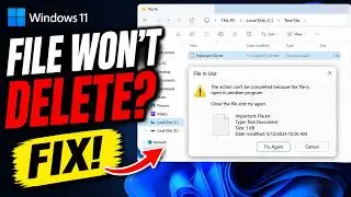 Can't Delete a File in Windows? Here's How to Fix It! (2026)