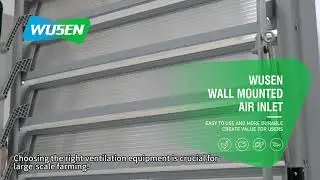 Choose the right ventilation equipment for optimal pig farm ventilation.