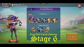 Grim Wolf // Stage 6 // Limited Challenge // September 2022