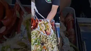 Mexican hot dog is also known as street dog or Sonoran hot dog #shorts #youtubeshorts #joyfoodlv