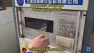Dynamic balance for conveying roll