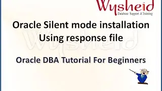 How to install Oracle RDBMS software in silent mode | Install Oracle using response file