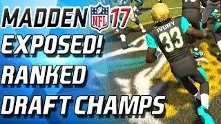 I GOT EXPOSED! WORST DRAFT! RANKED DRAFT CHAMPS! - Madden 17