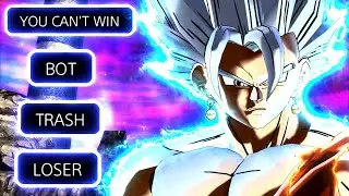 He Said He Can Beat Me With A Saibaman, So I Used Ultra Instinct Vegito To Make Him Delete Xenoverse