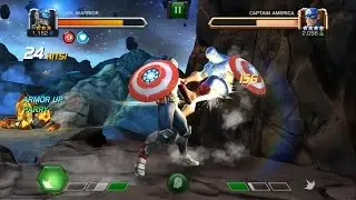 Civil Warrior vs Captain America - Marvel Contest of Champions