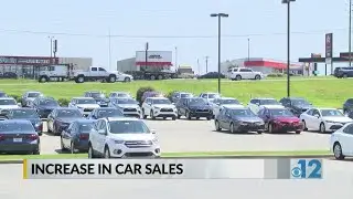 Increase in car sales