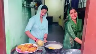 Govardhan puja || first time rakhe humare yaha govardhan maharaj 🙏🏻🙏🏻 ||sabne milkar kari puja