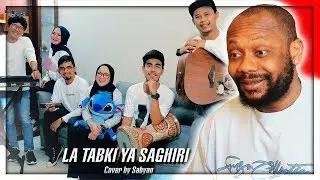 LA TABKI YA SAGHIRI - Cover by Sabyan | INDONESIAN MUSIC REACTION!!!