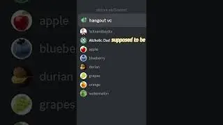 Talking Fruit in Discord